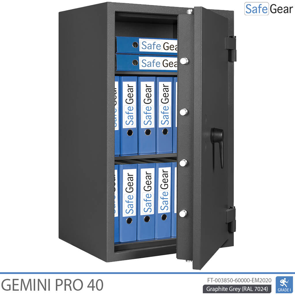 Gemini Pro 40 - Security Safe (180 Liters) - Burglary Test Grade 1
