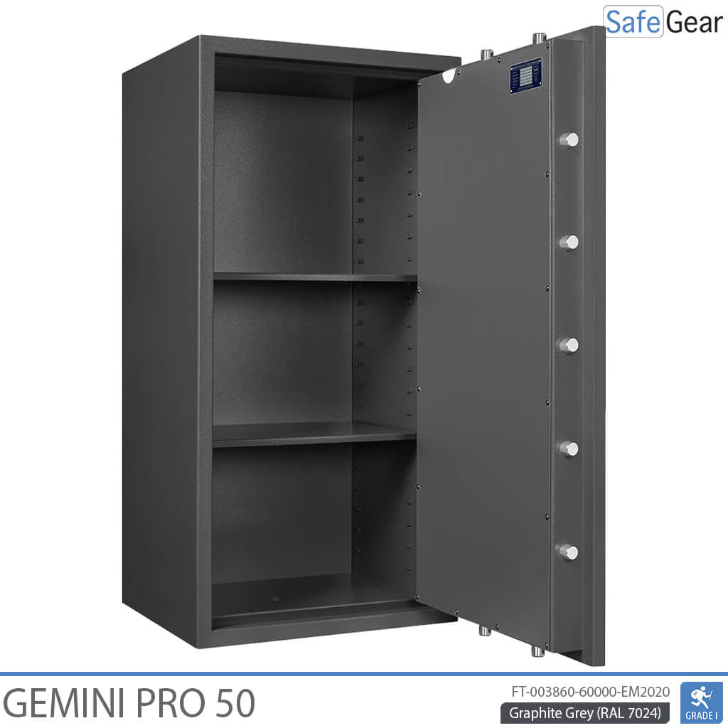 Gemini Pro 50 - Bezpečnostní trezor (219 litrů) - test odolnosti proti vloupání Třída 1