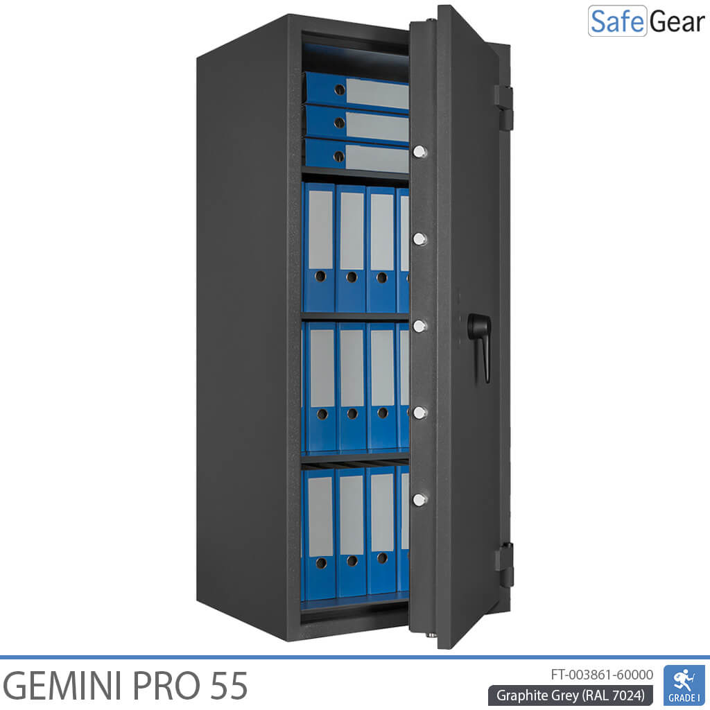 Gemini Pro 55 - Security Safe (292 Liters) - Burglary Test Grade 1