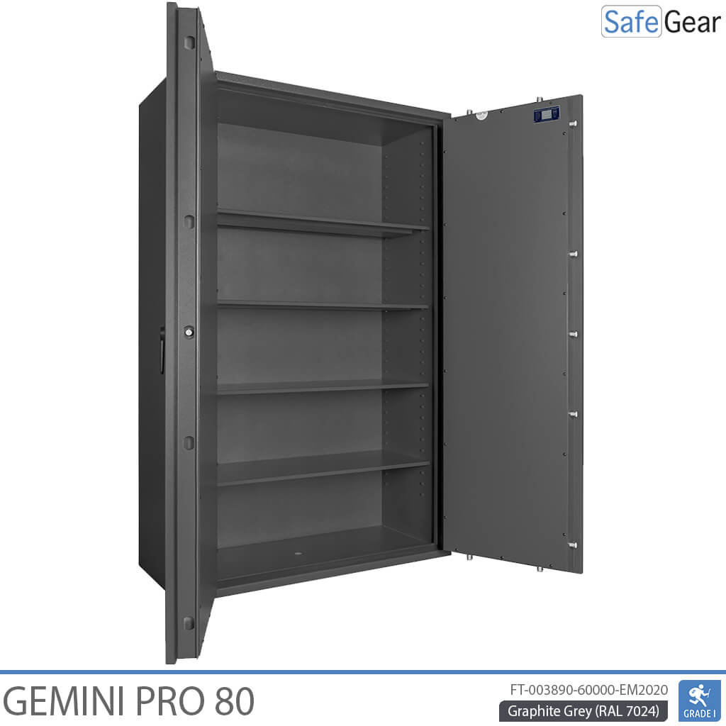 Gemini Pro 80 - Security Safe (859 Liters) - Burglary Test Grade 1
