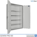 Gemini Pro 80 - Security Safe (859 Liters) - Burglary Test Grade 1