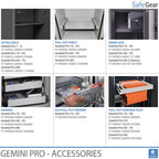 Gemini Pro 80 - Security Safe (859 Liters) - Burglary Test Grade 1