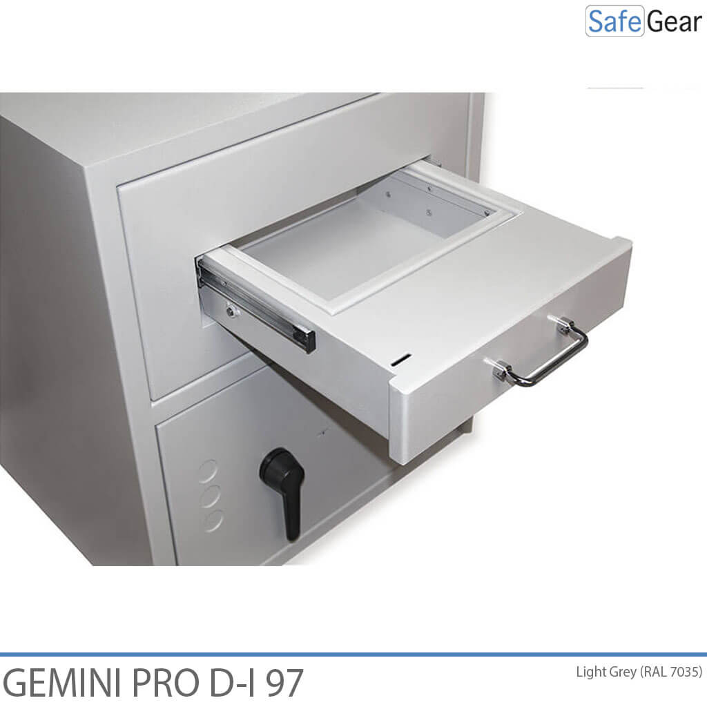Gemini Pro D-I 97 Deposit Safe (119 L) - With Internal Compartment - Burglary Test D-I - Axessor Code Lock
