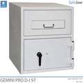Gemini Pro D-I 97 Deposit Safe (119 L) - With Internal Compartment - Burglary Test D-I - Axessor Code Lock