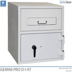 Gemini Pro D-I 97 Deposit Safe (119 L) - With Internal Compartment - Burglary Test D-I - Axessor Code Lock