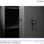 SB Pro 60 handle and double-bit key lock