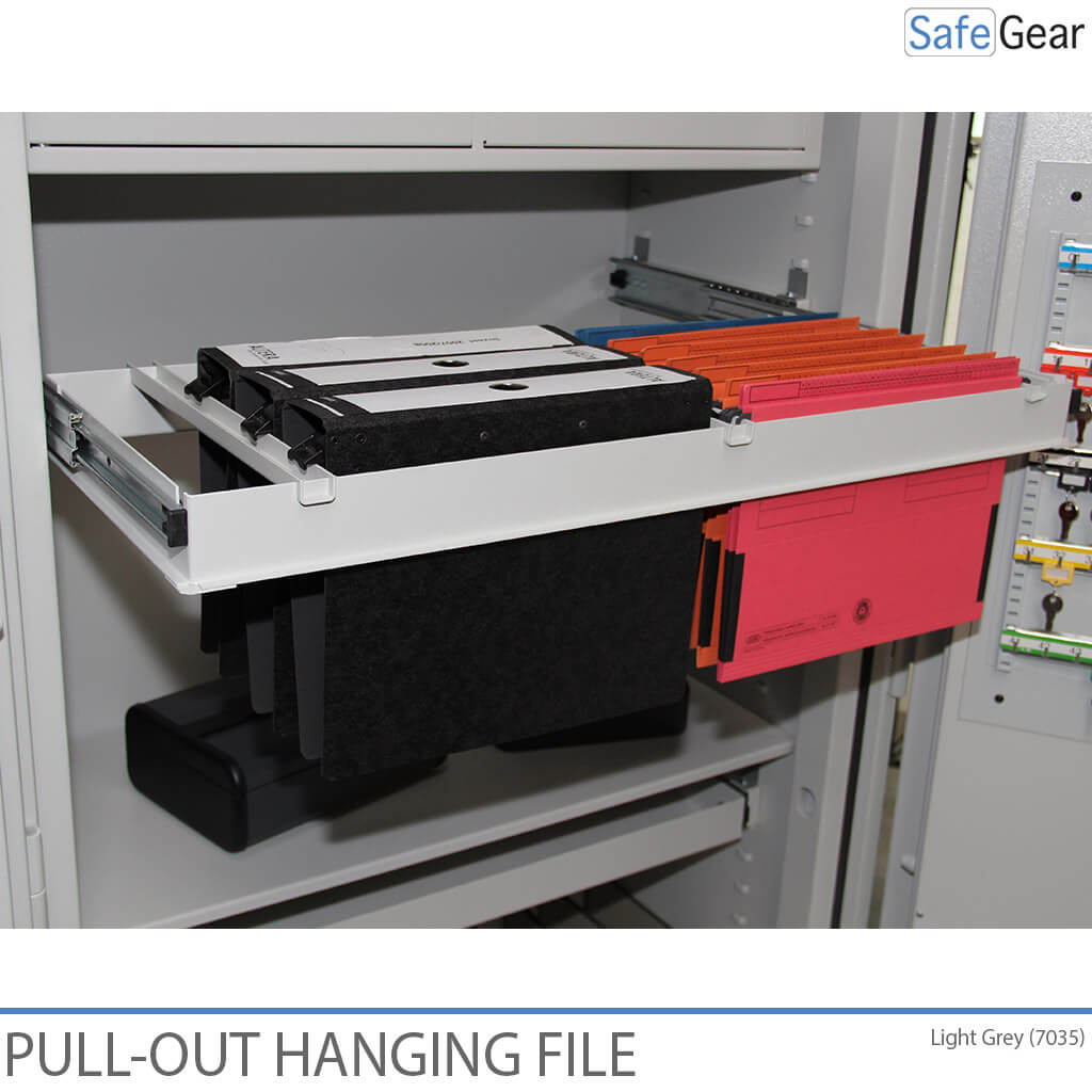 pull out hanging files to structure safes