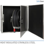 Fire Hydrant Cabinet with Insulation and Heating - 790x790x365 mm