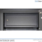 inner safe, interior safe, graphite grey