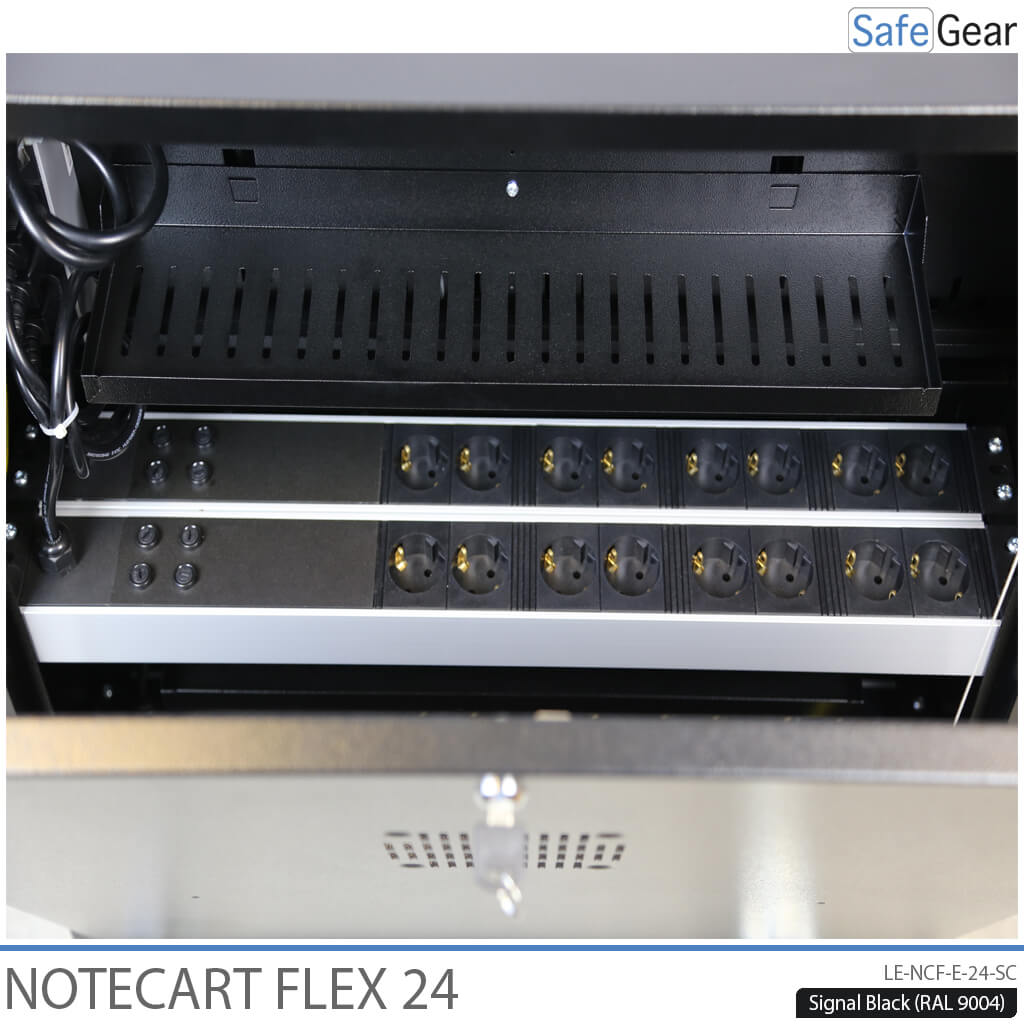 NoteCart Flex - 24 Laptops with Charging