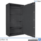 Lyra 18 - Security Safe (341 Liters) - Burglary Test Grade 1