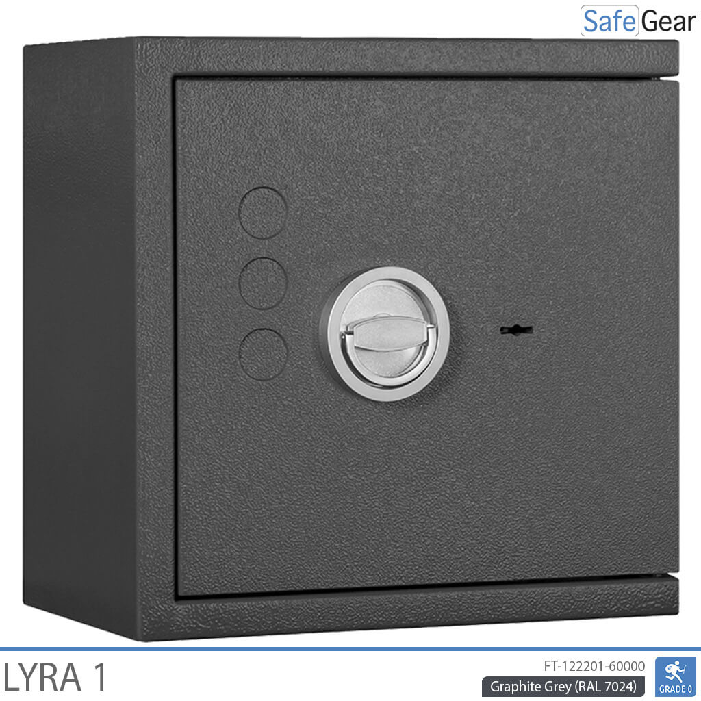 Lyra 1 - Security Safe (16 Liters) - Burglary Test Grade 0