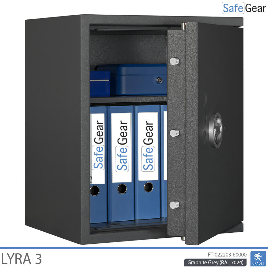 Lyra 3 - Security Safe (66 Liters) - Burglary Test Grade 1