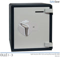 Ollé I Deposit - 3 - Deposit Safe (59 L)- Key Lock