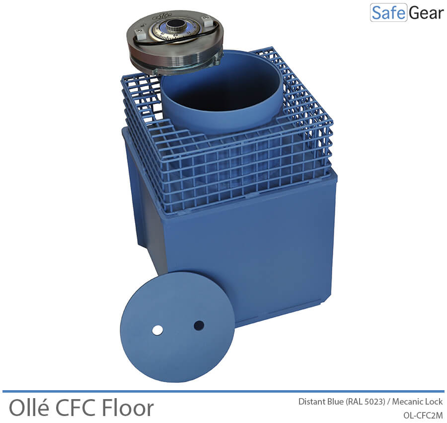 Ollé CFC Underfloor Safe - Camouflaged