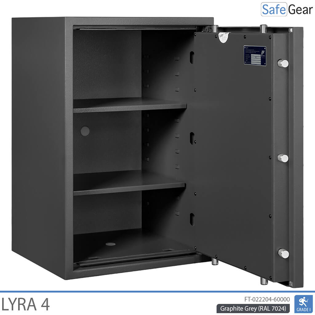 Lyra 4 - Security Safe (84 Liters) - Burglary Test Grade 1