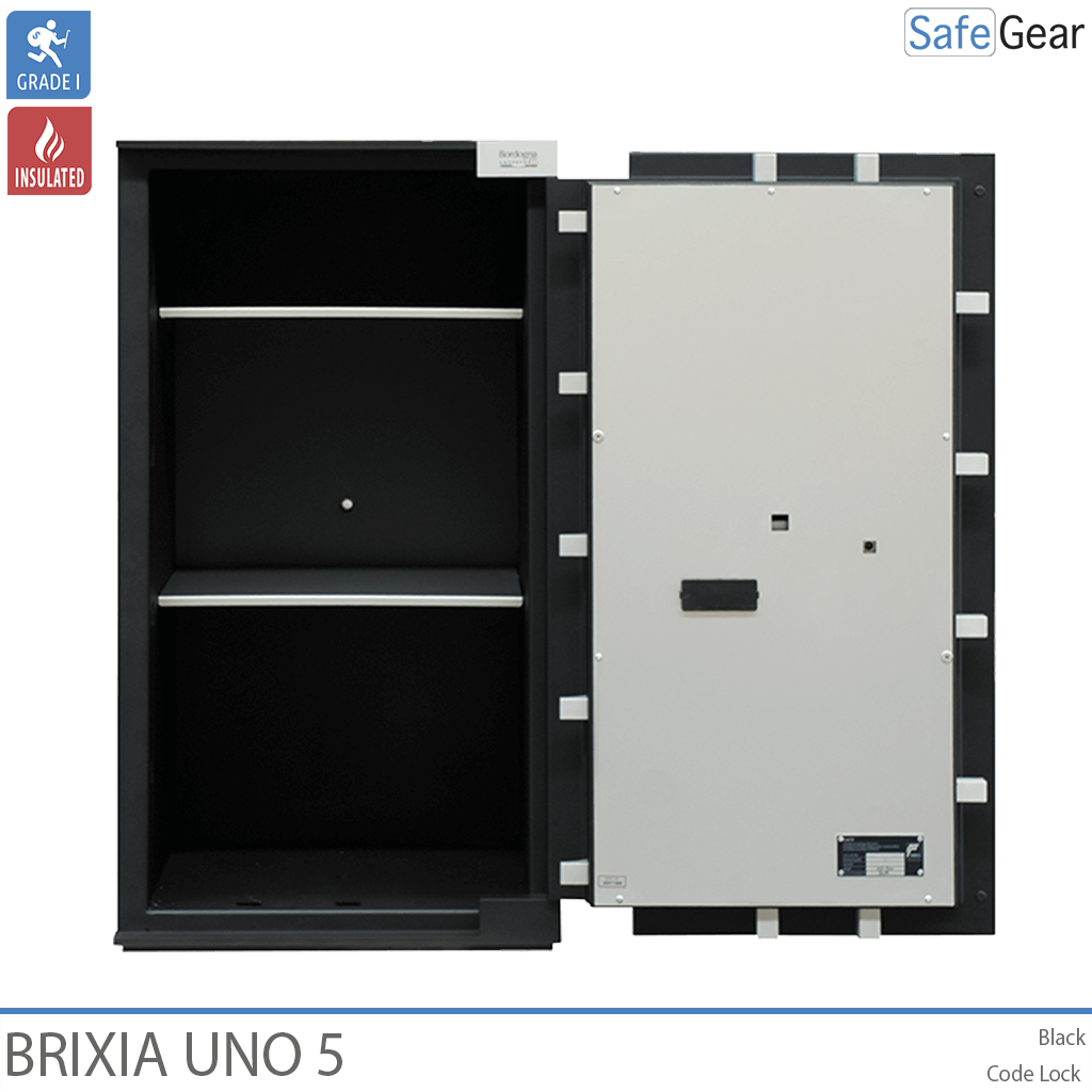 Brixia Uno 6 Pengeskab (179L) - Indbrudstest Grade I