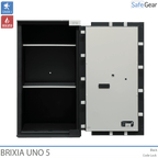 Brixia Uno 6 Pengeskab (179L) - Indbrudstest Grade I