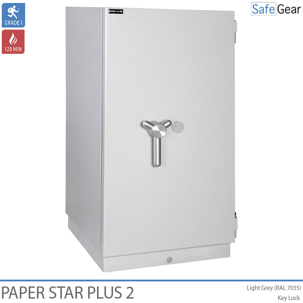 Paper Star Plus 1 Fire Cabinet (115 L) - Burglary Test Grade I / Fire Test 120 min