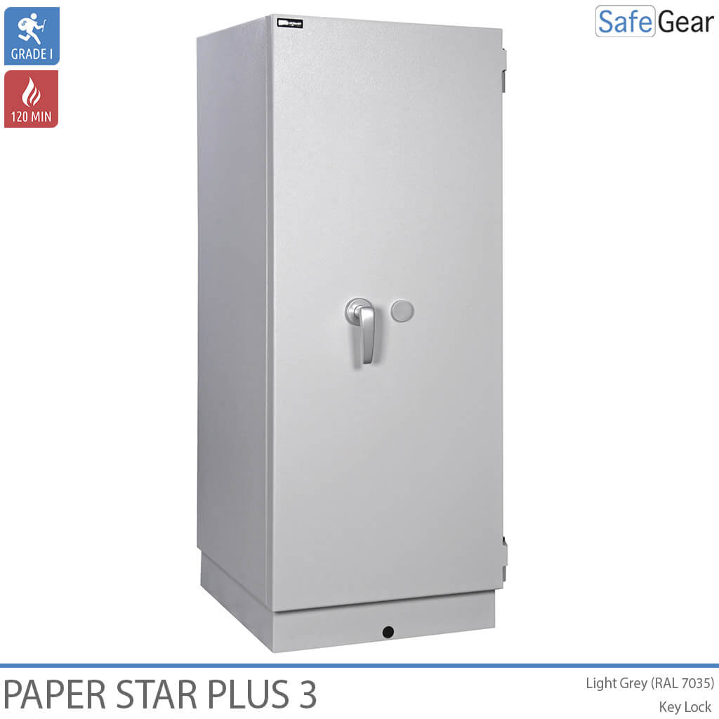 Paper Star Plus 4 Fire Cabinet (456 L) - Burglary Test Grade I / Fire Test 120 min