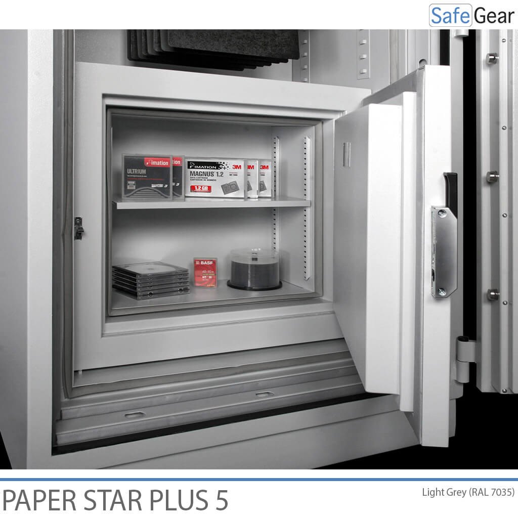 Paper Star Plus 5 Fire Cabinet (560 L) - Burglary Test Grade I / Fire Test 120 min