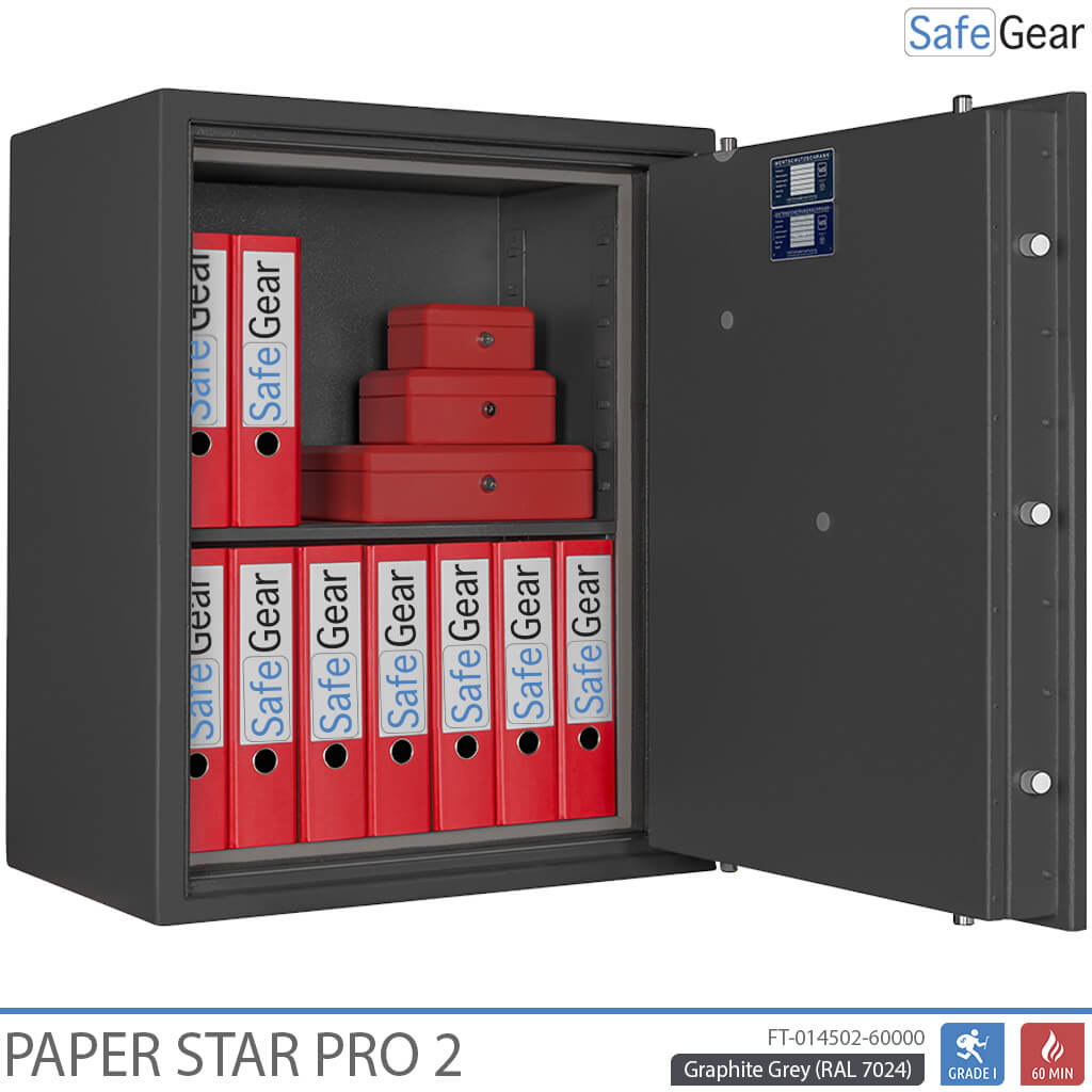 Paper Star Pro 2  (14 Ringbind) - Indbrudstest Grade 1 / Brandtest 60 minuter
