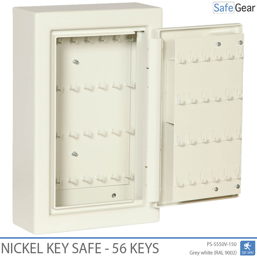 Nickel Key Safe - 56 keys - Key Lock
