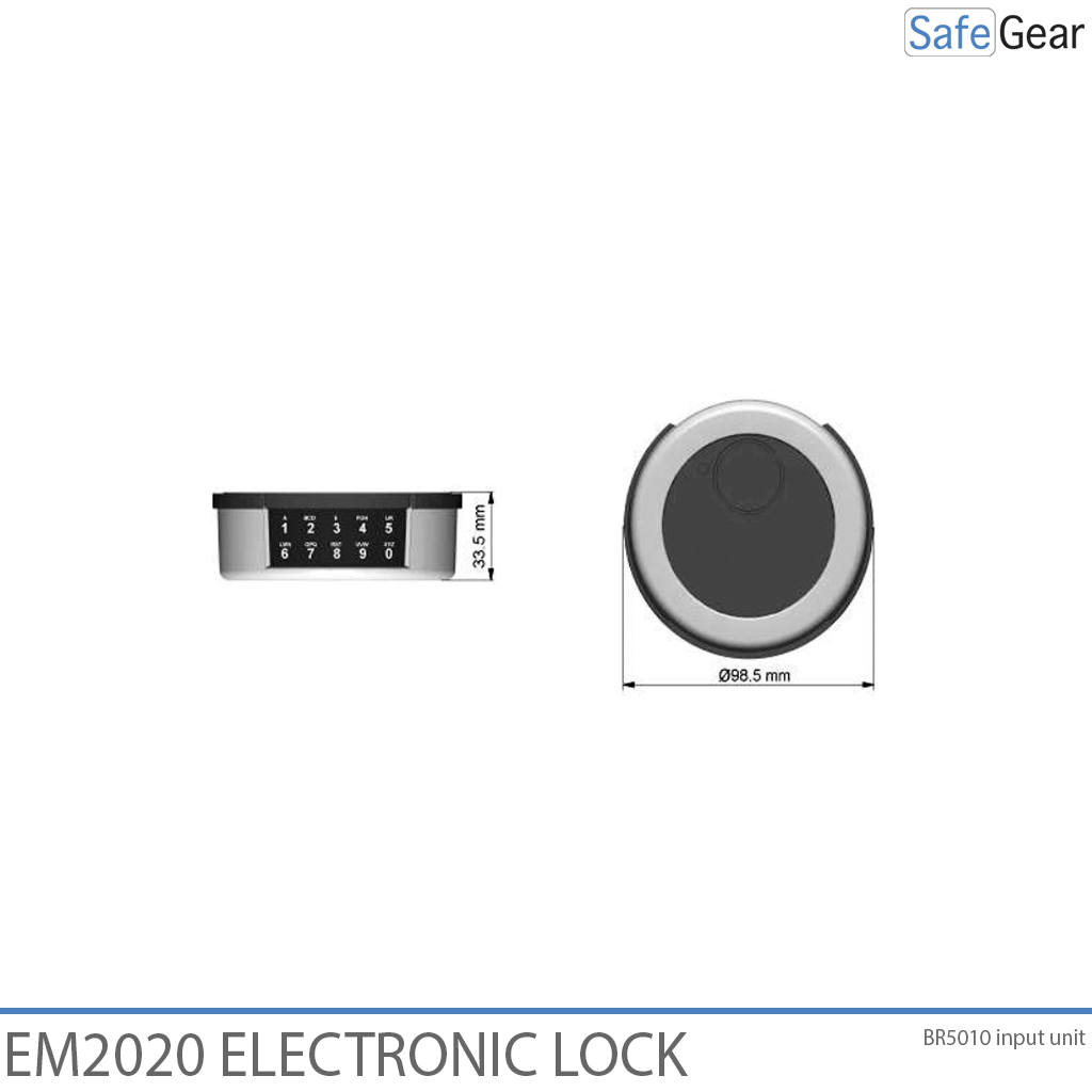 Input unit BR5010 measurements