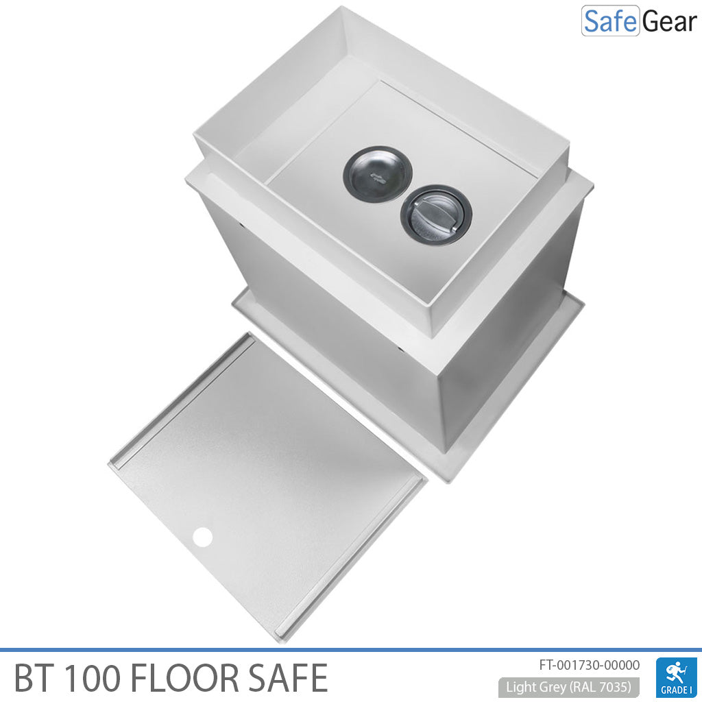 BT 100 Burglary-proof Floor Safe (44 L) - Burglary Test Grade 1
