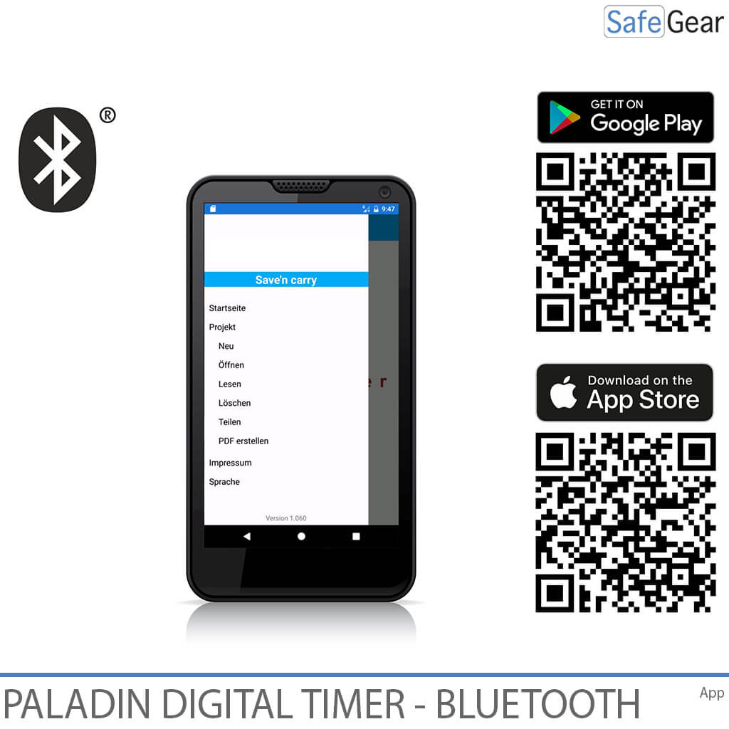 Digital Clock Timer for Doorbells Schools and Industry - Bluetooth - Yearly Clock - 3 Channel