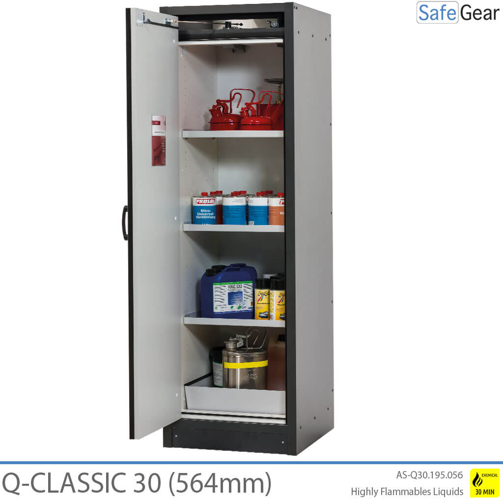 Q-CLASSIC 30 - 3 Shelves (380 L) / Fireproof for 30 Minutes