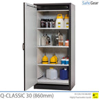 Q-CLASSIC 30 - 3 Shelves (633 L) / Fireproof for 30 Minutes