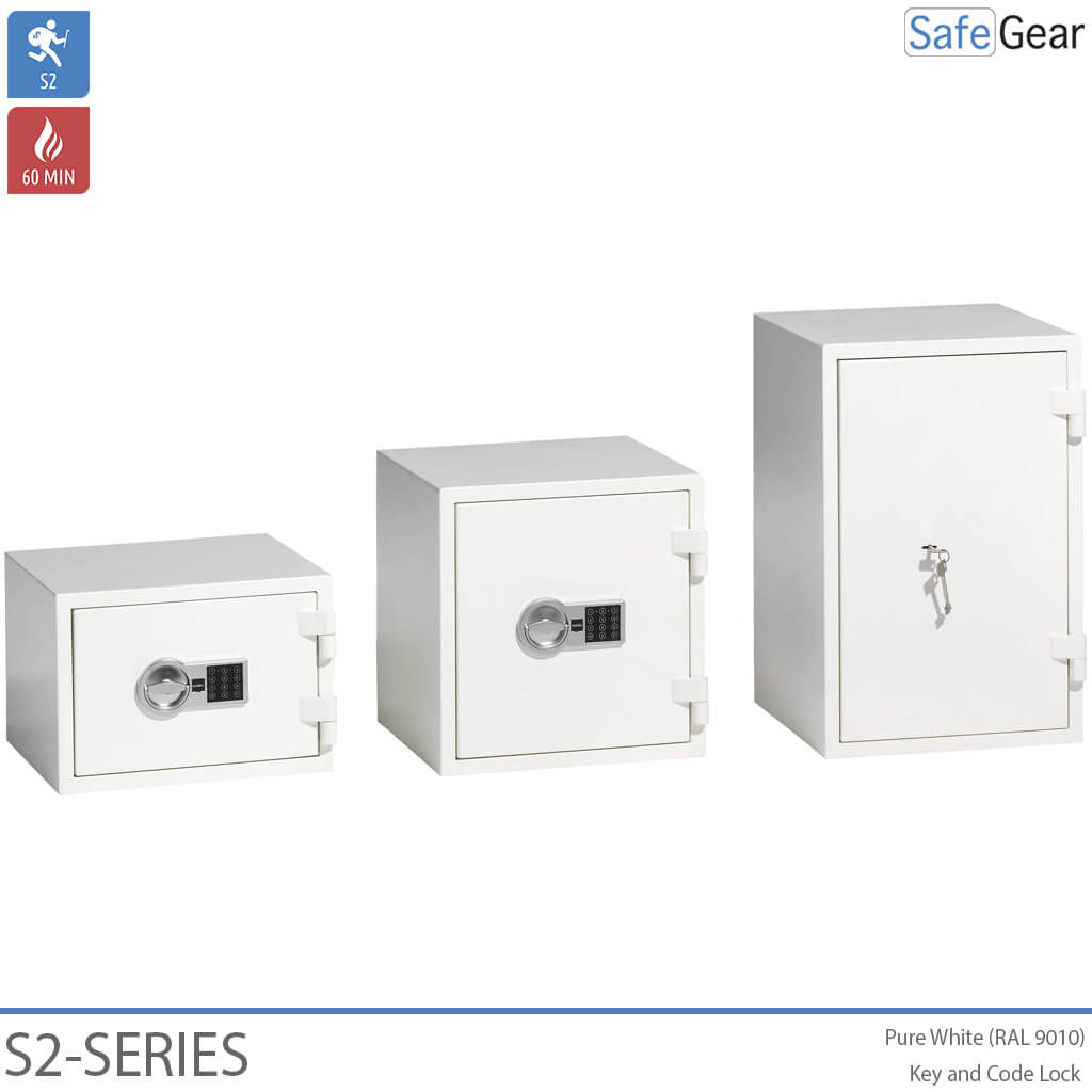 Magma Pro 1 - Fireproof Security Safe (18 Liters) - Burglary Test Grade S2 - Fire resistance 60 min.