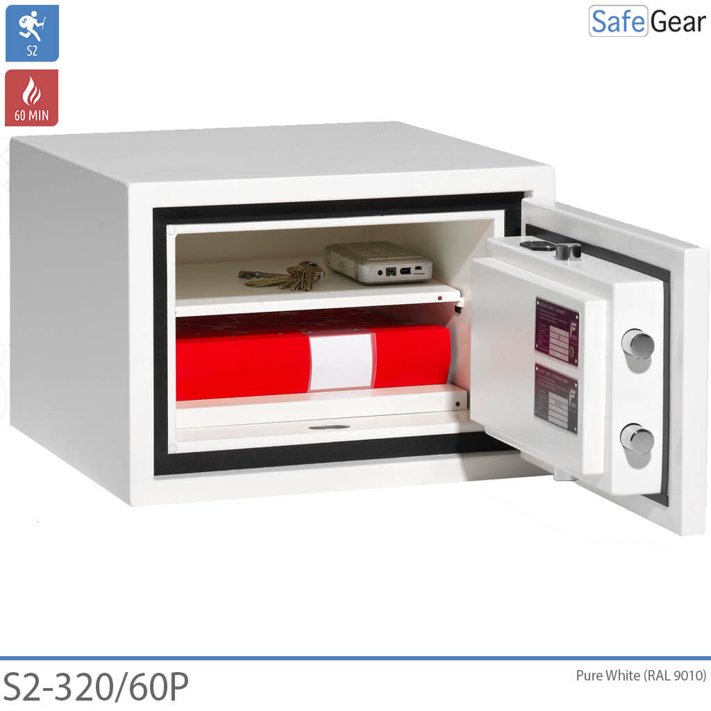 Magma Pro 1 - Fireproof Security Safe (18 Liters) - Burglary Test Grade S2 - Fire resistance 60 min.