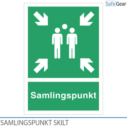 Samlingspunkt  297 x 210 mm -  Selvklæbende vinyl