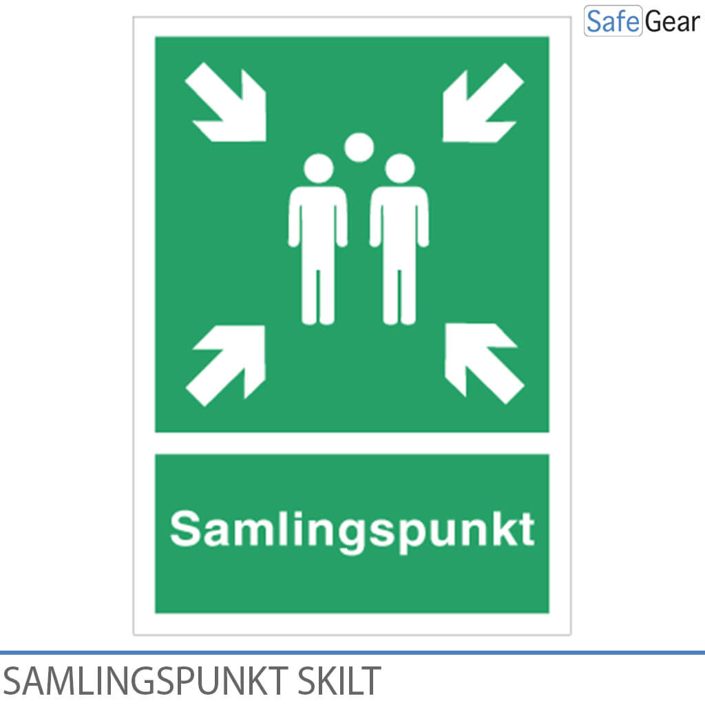 Samlingspunkt  297 x 210 mm -  Plast