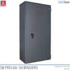SB Pro document cabinet in Graphite Grey, closed
