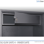 Dallas inner safe with cylinder lock (optional add-on, Dallas 6 to 14 only)