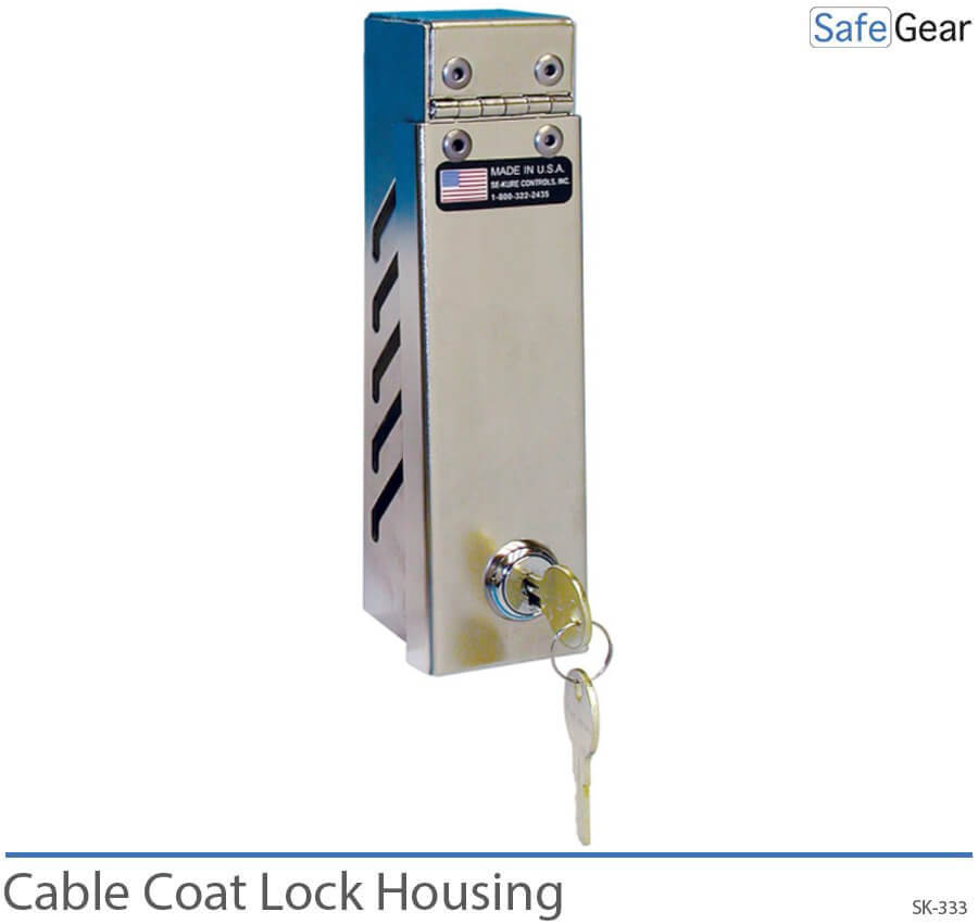 Cable box with lock - Medium