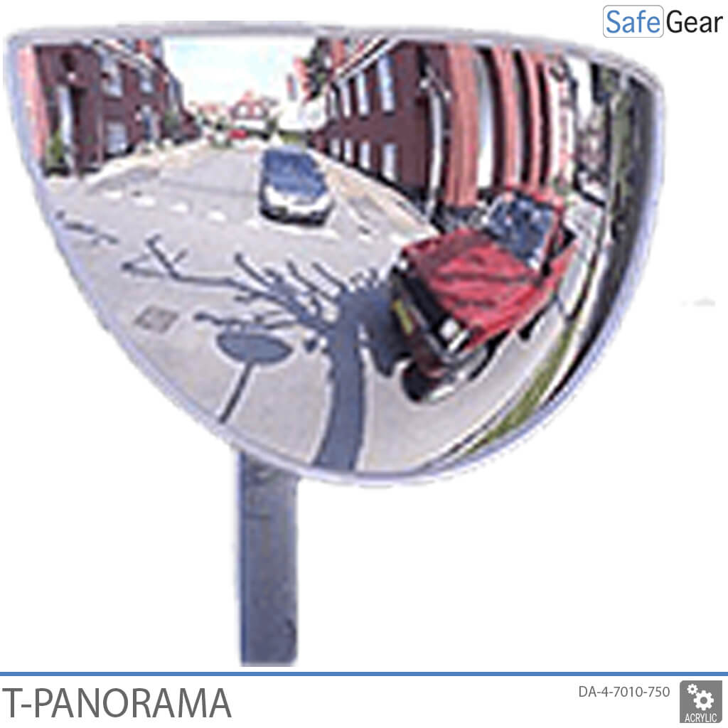 Dopravní zrcadlo – T Panorama 78-x-40-x-16 cm