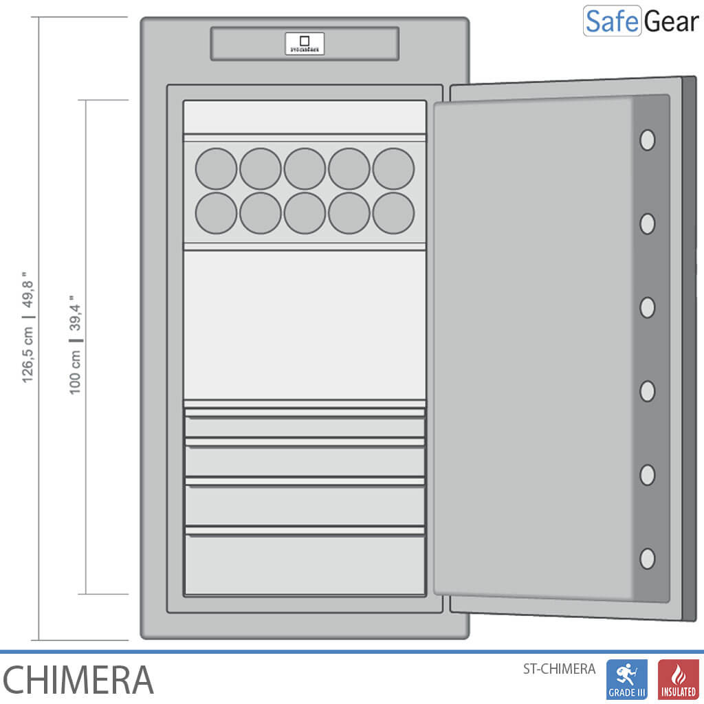 Luxury Safe - CHIMERA - Electronic Lock