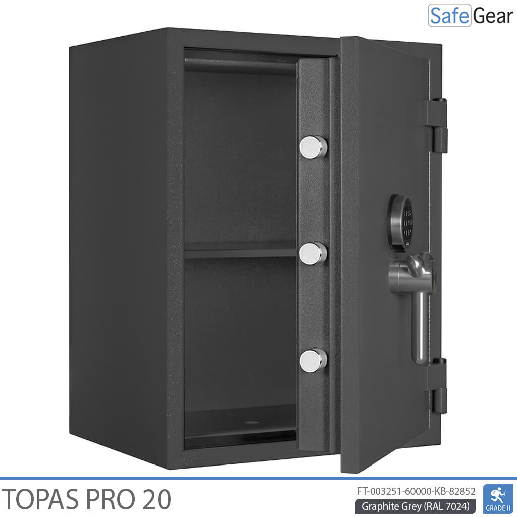 Topas Pro 20 Safe (125 L) - Burglary Test Grade II