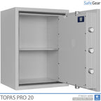Topas Pro 20 Safe (125 L) - Burglary Test Grade II