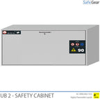UB 2 - Safety Cabinet (222 L) - Fire test 90 min - Key Lock