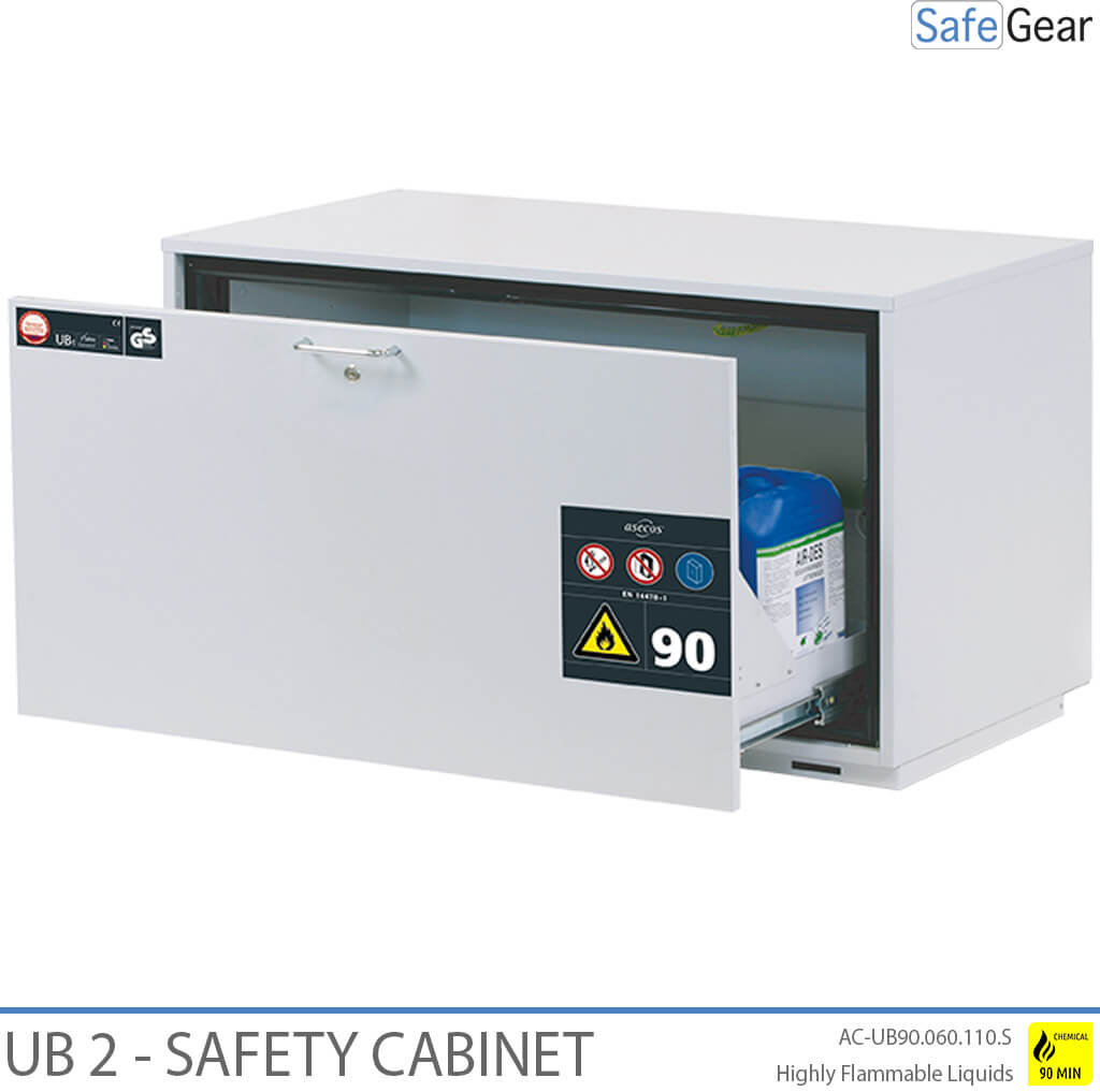 UB 2 - Safety Cabinet (222 L) - Fire test 90 min - Key Lock