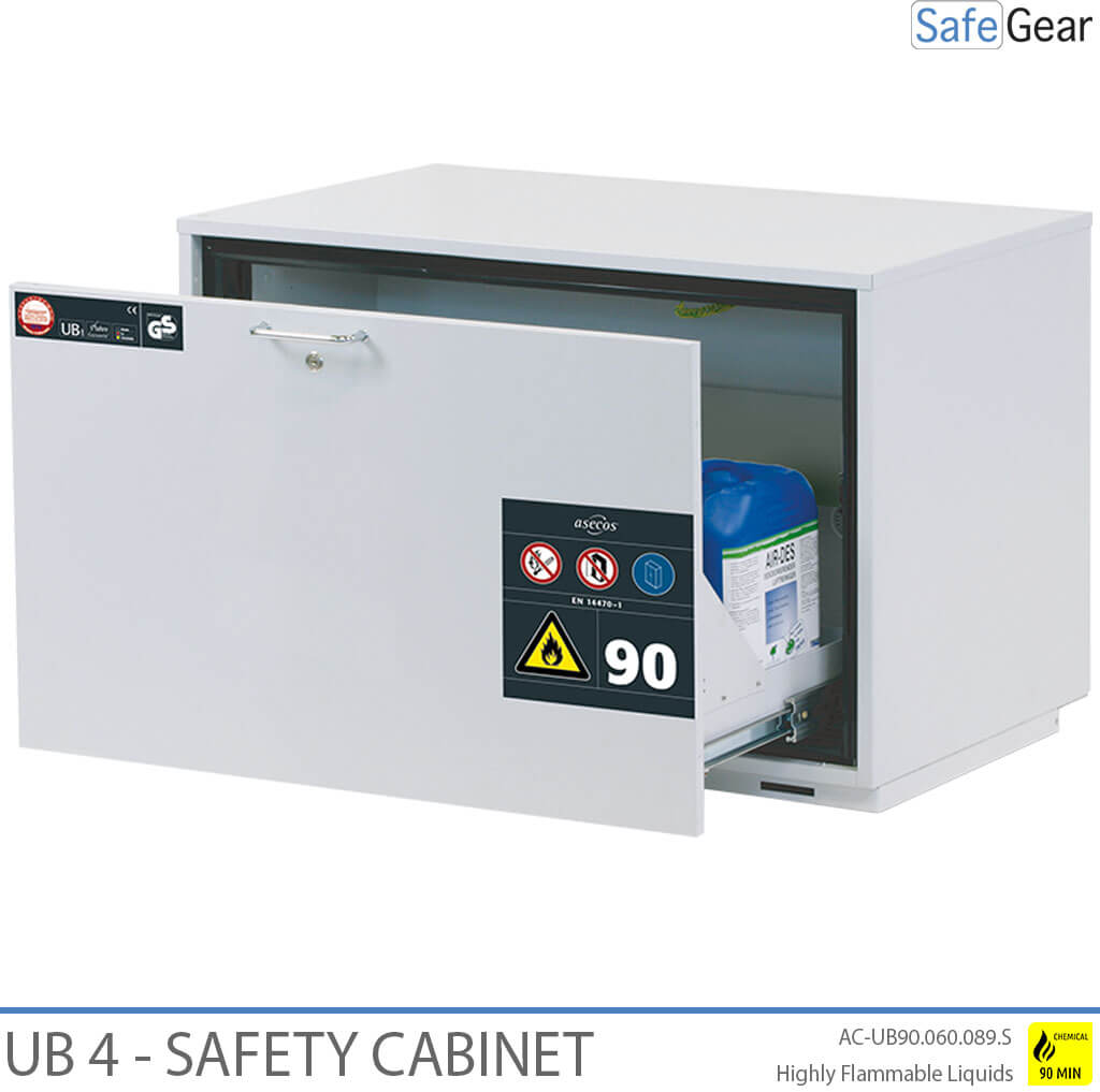 UB 4 - Safety Cabinet (174 L) - Fire test 90 min - Key Lock