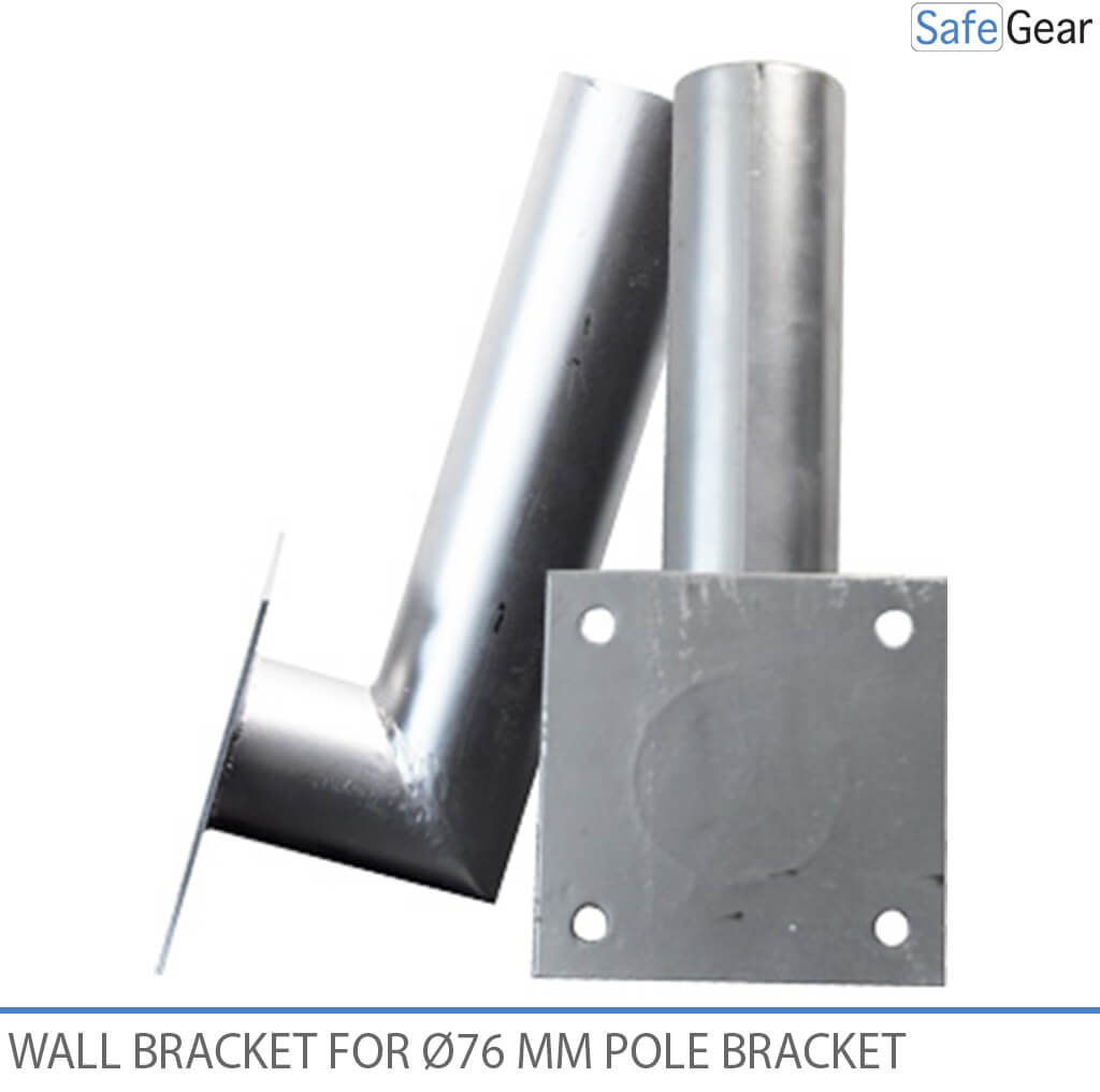 Wall Bracket Accessory for 76 mm Pole Bracket