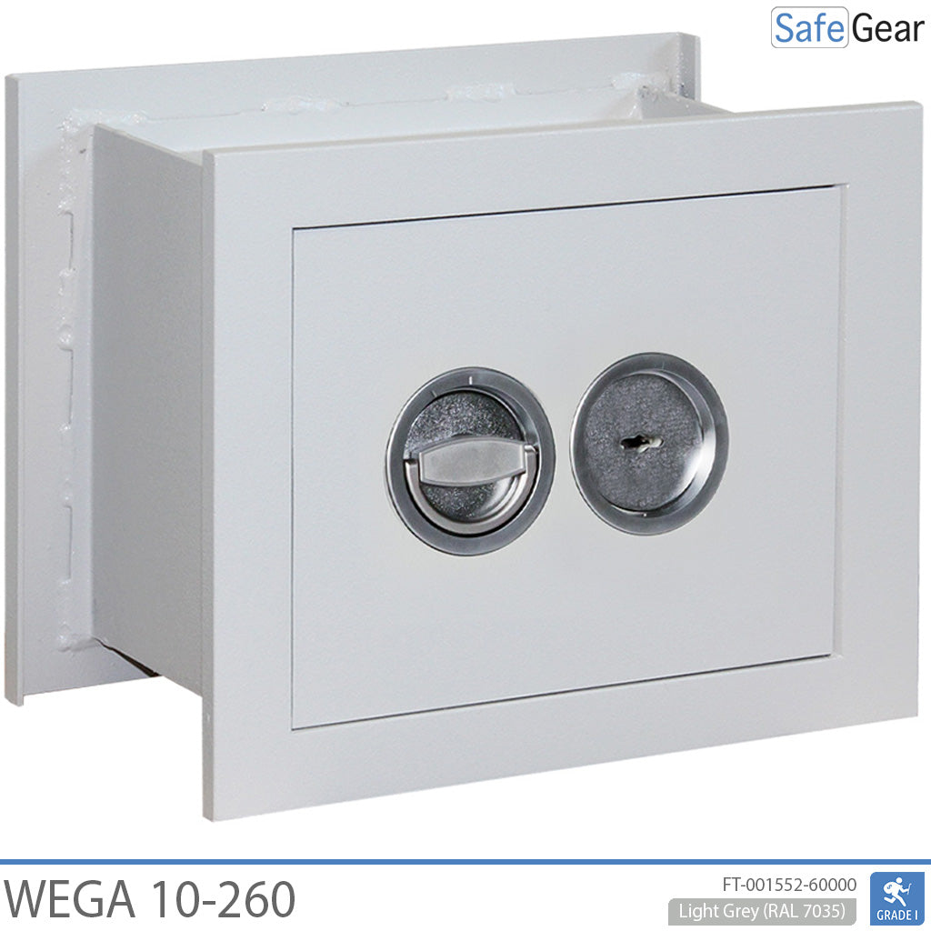 Wega 10-260  Wall Safe (12L) - Burglary Test Grade I