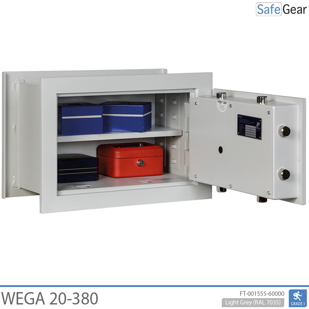 Wega 20-380  Wall Safe (27L) - Burglary Test Grade I