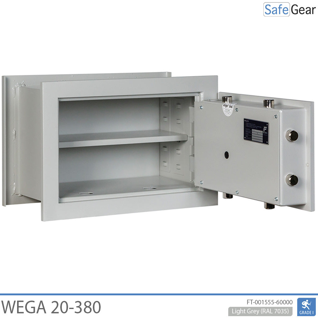 Wega 20-380  Wall Safe (27L) - Burglary Test Grade I